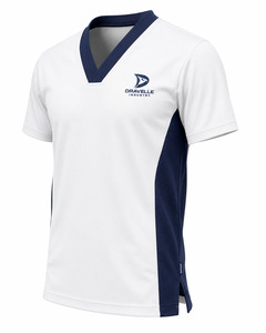 เสื้อยูนิฟอร์มศิลปะการต่อสู้แบบยูนิเซ็กซ์ แขนสั้น คอวี แห้งเร็ว สำหรับคาราเต้ เทควันโด รับผลิตแบบ OEM - Product Image 3