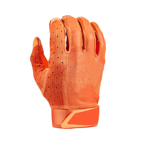 American Football Gloves Lightweight Gloves With Grip Support For Practice And <b>Game</b> Play - Product Image 6