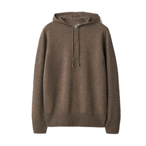 <b>Men's</b> Coral <b>Pink</b> Solid Zip-Up Hoodie Oversized Cotton Fleece <b>Sweatshirt</b> with Kangaroo Pocket Drawstring Eco-Friendly 350g - Product Image 1