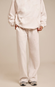 Conjunto de Sudadera Oversize y Pantalones Jogger de Pierna Ancha para Mujer al por Mayor - Ropa Casual de Dos Piezas para Descansar - Product Image 4