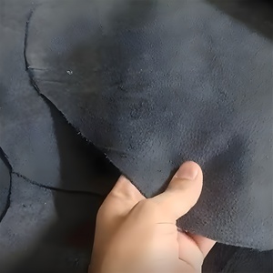 Cuir de vachette naturel de qualité supérieure 0,7-0,9 mm |   Cuir souple écologique pour la reliure de livres, les journaux, les sacs à main et les créations de luxe - Product Image 2