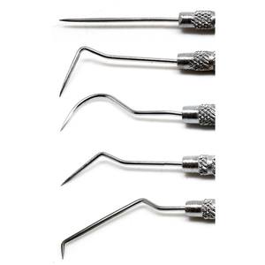 Set 5 High Quality Dental <b>Probes</b> Custom Logo Basic Surgical Instrument OEM Designed Manual Power Source CE By Grip Surgical - Product Image 3