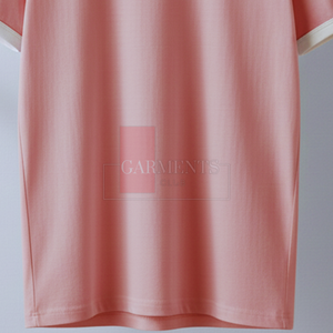 Men <b>Ringer</b> <b>T</b>-<b>Shirt</b> 100% Cotton 180 GSM Contrast Collar Custom Logo Retro Style Tee - Product Image 6