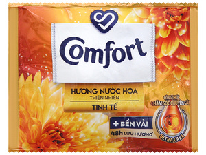 Sachet d'assouplissant textile parfumé aux fleurs Comfort 20ml Ultra Care Parfum 48h - Product Image 1