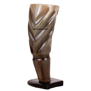 Vase à fleurs en corne pour la maison, de qualité supérieure, accessoires élégants pour la maison et le bureau, dernière collection - Product Image 1