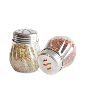 Herb & <b>Spice</b> Shakers Set Glass <b>Jars</b> with Metal Lids Dust Resistant for Kitchen Use - Product Image 2