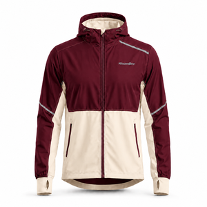 OEM Men’s Athletic Windbreaker <b>Jacket</b> Water Repellent <b>Reflective</b> Hooded <b>Running</b> and Hiking Wear - Product Image 3