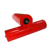 Rouleau de convoyeur parallèle industriel personnalisé en caoutchouc PU résistant à l'usure, ignifuge et durable, directement de l'usine