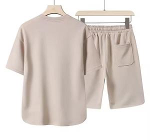 Conjunto de Camiseta y Pantalones Cortos para Hombre, Traje Personalizado de Camiseta y Pantalones Cortos, Conjunto de 2 Piezas Extra Grande - Product Image 2