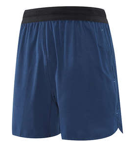 Men’s Quick Dry Beach Trunks <b>Mid</b> Waist Loose Fit Double <b>Layer</b> Swimsuit Solid Color Plus Size Swim Shorts - Product Image 6