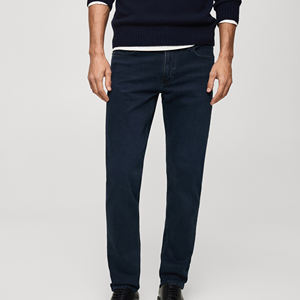 Pantalones Vaqueros Cargo Personalizados en Oferta, Pantalones Vaqueros Rotos con Múltiples Bolsillos, Corte Ajustado Informal, Lavado Informal, Pantalones Vaqueros Rectos para Hombre - Product Image 1