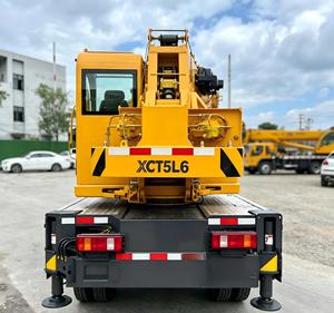 Grúa Hidráulica Compacta para Camión de 5 Toneladas, Marca TOP BRAND XCT5L6, Equipo de Elevación Móvil de Alto Rendimiento para Construcción, Caja de Cambios, Motor, Bomba - Product Image 4