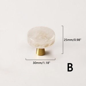 <b>KNOB</b> MOTHER OF PEARL RESIN AND POLISHED BRASS Door <b>Knob</b> Custom Color Shape Size Made in India - Product Image 4