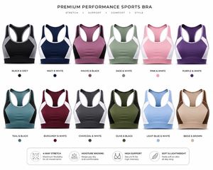เสื้อชั้นในกีฬาแบบ Racerback สำหรับผู้หญิง คอกลม ไร้ตะเข็บ ระบายอากาศได้ดี แห้งเร็ว น้ำหนักเบา รองรับได้ดี เป็นมิตรกับสิ่งแวดล้อม ผลิตจากผ้าสแปนเด็กซ์/โพลีเอสเตอร์ - Product Image 6