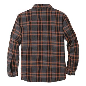 Chemises en flanelle à carreaux de qualité pour hommes, veste épaisse, doublure matelassée, manches longues, chemise d'hiver en coton avec poches - Product Image 1
