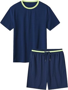 Conjunto de camiseta y pantalones cortos de verano de marca privada para hombre, ropa deportiva de alta calidad, conjunto de pantalones cortos para hombre más vendido. - Product Image 2