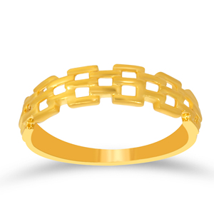แหวนทองสุดน่ารักสำหรับผู้หญิงเครื่องประดับแฟชั่น - Product Image 1