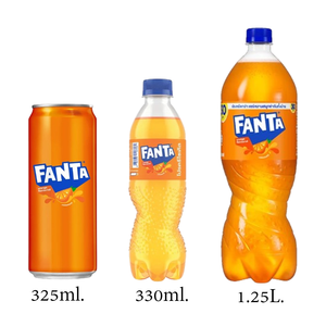 Boisson gazeuse aromatisée à l'<span class=keywords><strong>orange</strong></span>, soda, boisson en canette de 325 ml, <span class=keywords><strong>bouteille</strong></span> de 330 ml, <span class=keywords><strong>bouteille</strong></span> de 1,25 L - Product Image 1