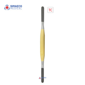 Fomon Rasp Nasal 20,5 cm, instrument de rhinoplastie à double extrémité, outil chirurgical manuel en acier inoxydable pour ORL, certifié CE - Product Image 3