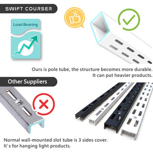 Retail Boot Shoe Store <b>Display</b> Furniture Shelf for <b>Wall</b> Mounted - Product Image 4