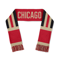 Écharpes de football longues et durables pour le sport, design personnalisé, 100% tricotées, écharpe pour supporters double face, légères, écologiques, OEM