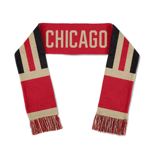 Écharpes de sport durables, design personnalisé, 100% tricotées, écharpes pour supporters, jacquard double face, écharpes de football, service OEM - Product Image 2