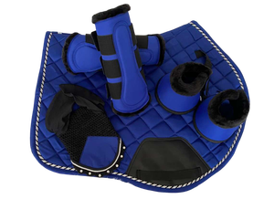 Customizable Cotton Saddle Pad Set – 25MM Thick Memory <b>Foam</b> Ideal for Dressage Thick Memory <b>Foam</b> <b>Padding</b> Premium Quality - Product Image 3