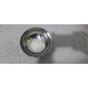 Plateau Rond en Acier Inoxydable de Qualité Alimentaire Durable, Vente en Gros, Assiette Métallique Écologique Brillante pour la Restauration et le Traiteur - Product Image 3