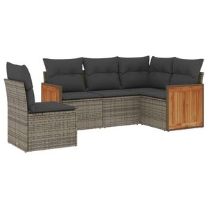 Conjunto de Sofás Grises para Jardín - Product Image 2