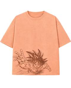 Camiseta Personalizada con Gráfico de Anime Peach para Hombre, Algodón, Estilo Urbano, Estampada, Informal, Verano, con Logotipo Personalizado, Fabricante OEM - Product Image 1