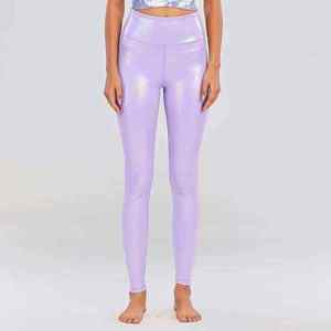 Breathable <b>Women</b>’s Yoga Gym Wear Leggings Polyester Spandex Fabric Full Length Compression Seamless <b>Tights</b> Fitness Wear - Product Image 5