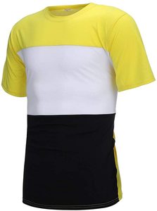 EDOOR WEARS Outdoor Winter Casual Men's <b>Polyester</b>/Cotton Solid <b>T</b>-<b>Shirts</b> Shorts Sets Custom Made Gym Fitness Workout Twin Set - Product Image 4