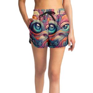 Pantalones Deportivos Elásticos de Primera Calidad, Ideales para Ciclismo, Tenis, Ejercicio Multiusos, Pantalones Cortos Deportivos Sublimados para Mujer - Product Image 1