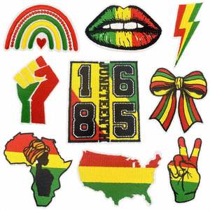 OEM Custom Woven Embroidery Patch Iron On Clothing Badge High Quality Sew On Logo Patch for Uniform Hats <b>Jackets</b> and Bags - Product Image 2