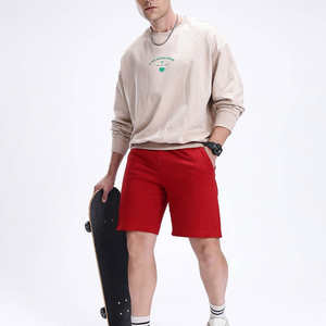 Pantalones Cortos de Verano para Hombre, de Algodón, Corte Regular, Estilo Urbano, Diseño Liso, para Uso Diario sin Esfuerzo - Product Image 3