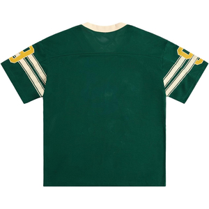 Custom Printed Mesh Football Jersey V Neck Short Sleeve Maroon for Gold 99 Number Breathable <b>Athletic</b> Shirt Unisex Summer - Product Image 4