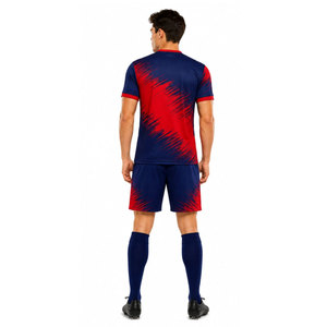Camiseta de Neopreno con Estampado de Múltiples Colores para Árbitro de Fútbol, Pantalones Cortos con Bolsillos, Uniformes Transpirables, Diseño Sublimado - Product Image 2
