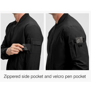 Blouson Bomber Premium Finition Satinée Doublure Lisse Tendance pour Soirées Tissu Personnalisable Style Polyvalent Vêtement d'extérieur - Product Image 5