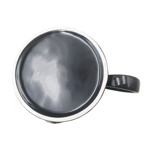 Tasse à thé en porcelaine électroplaquée « Nuit Noire Céleste » – Vente directe usine - Product Image 5