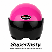 Équipement de protection pour moto, casque ouvert, casque de moto pour les trajets quotidiens en ville, casque de moto personnalisé