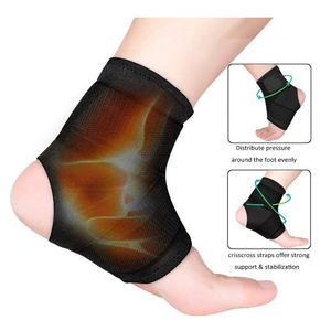 Comfortable Durable Neoprene Adjustable Unisex <b>Ankle</b> Straps Magnetic Closure Breathable No Slip Design Professional Protection - Product Image 4