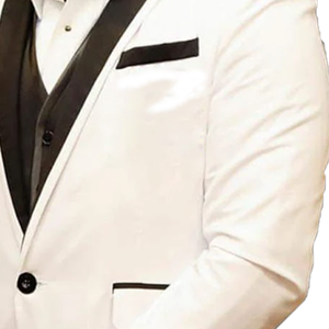 Premium <b>Men's</b> <b>Black</b> Bow <b>Tie</b> Blazer Suit Customized Fraternity Formal Banquet Groom Wedding Party Business Wear Luxury Blazer Set - Product Image 3