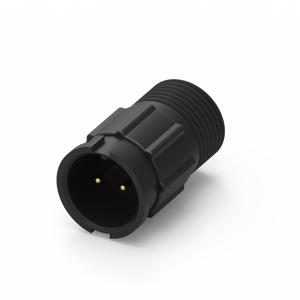 B Size 2PIN Molded with Cable IP67 Waterproof Brass Contact 5A Industrial Use <b>Connector</b> - Product Image 1