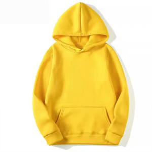 เสื้อฮู้ดผู้ชายสีดำ ซิปหน้า ทรงปกติ ผ้าฝ้ายฟลีซถัก 100% น้ำหนัก 300 กรัม สไตล์ฤดูหนาว แห้งเร็ว มีกระเป๋า - Product Image 3
