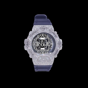 Best Quality Customized Stylish Elegant Luxury <b>Automatic</b> Rose Gold Moissanite Diamond Hip Hop Watch Available for Export Price - Product Image 1