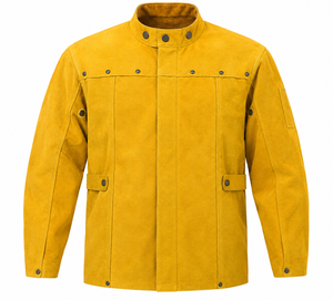 Traje de Protección Contra Vapores de Poliéster con Costuras Soldadas Resistentes al Calor 800C, Protección Anticorte y Anticalor para Soldadura en Talleres Industriales - Product Image 1