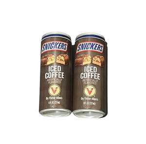 Café Frío Snickers Iced Latte, 12 Botellas de 13.7 Oz Cada Una, con Rico Sabor a Chocolate, Caramelo y Cacahuete, para un Placer Indulgente, Pedido al por Mayor - Product Image 1