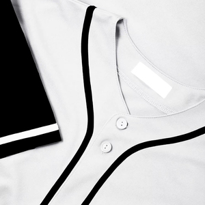 เสื้อเบสบอลระบายอากาศได้ดีไซด์พิเศษมีโลโก้ชื่อและป้ายสั่งทำ - Product Image 6