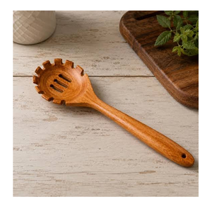 Customized Wood Kitchen Utensil Tool Noodles Serving Spoon for Home Cooking Use At Affordable Price - Product Image 1