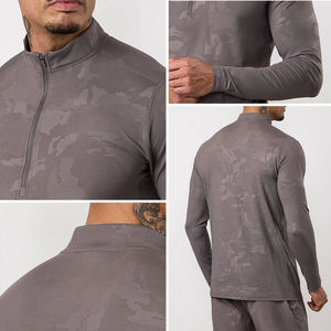 OEM Service High Quality Customized Logo Lightweight Men <b>Compression</b> <b>Shirts</b> Regular Fit Solid Pattern Eco-Friendly Breathable - Product Image 3